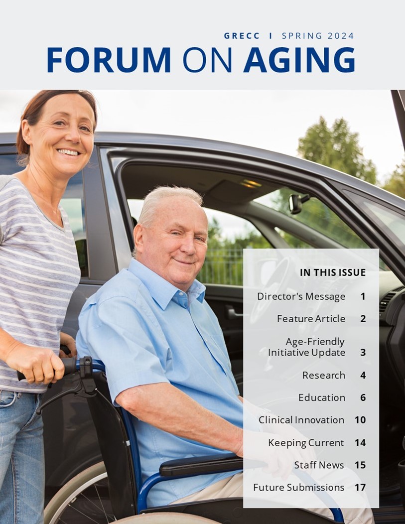 GRECC Forum on Aging Newsmagazine Spring 2024