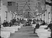 Civil War era soldier's hospital 