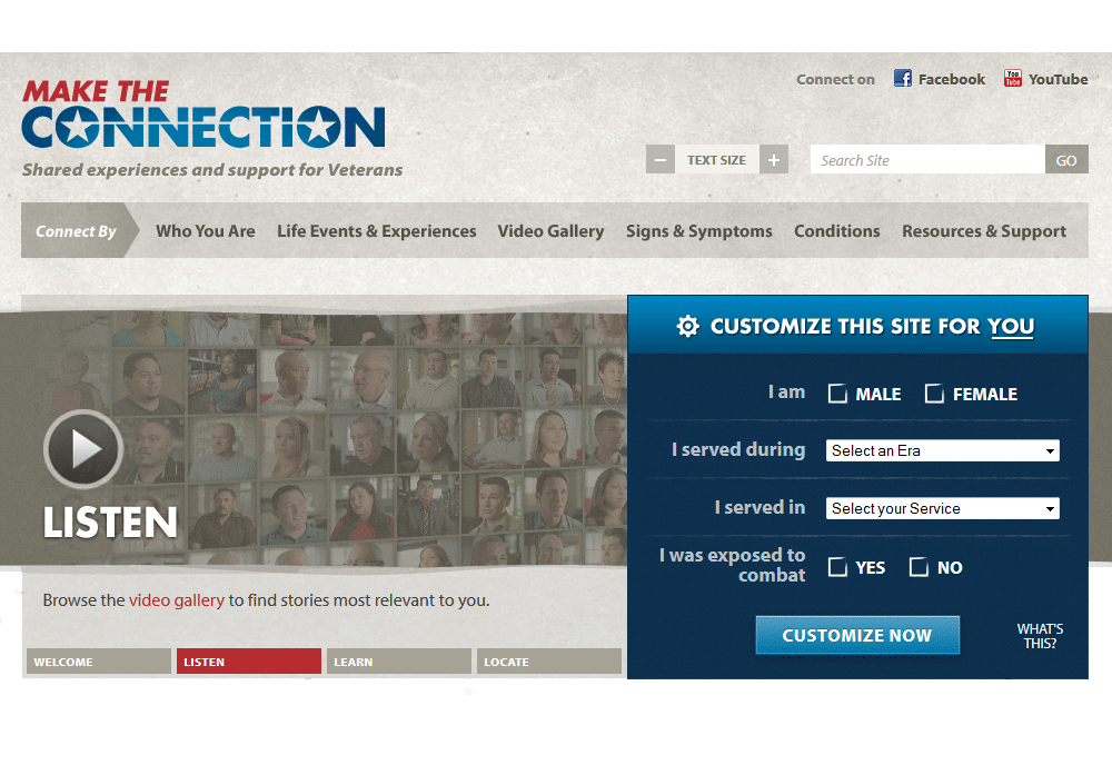 make the connection website