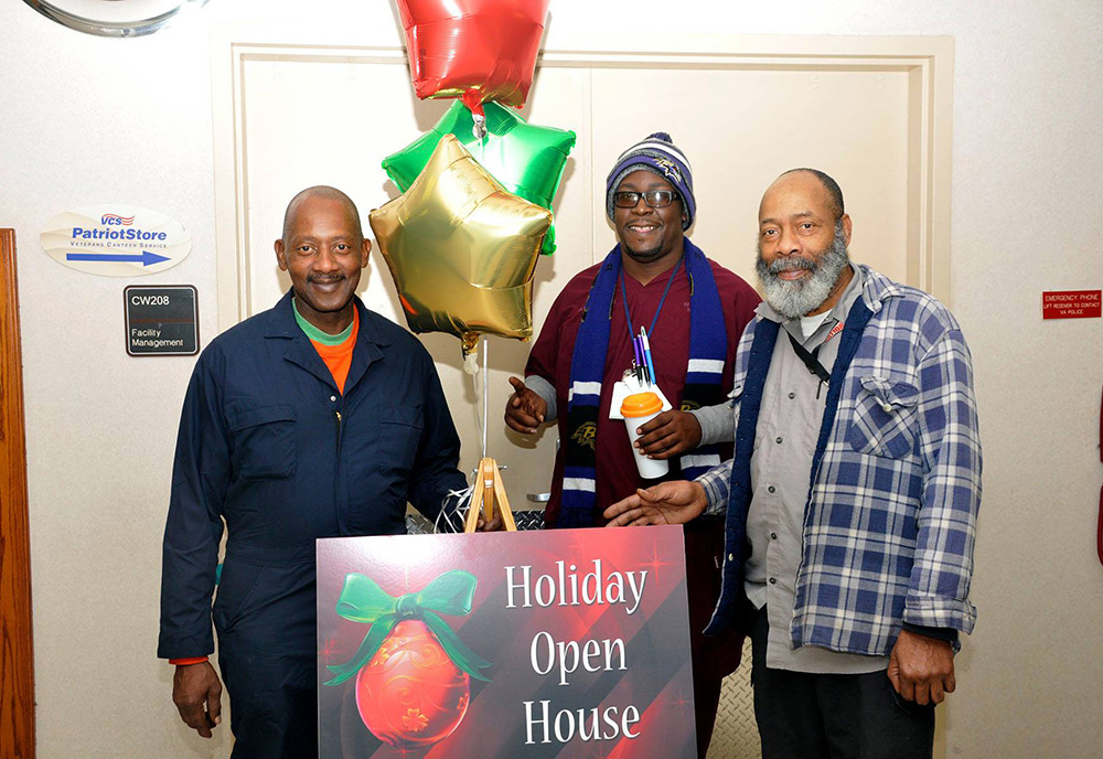 Holiday Open House… A Big Hit with Veterans and Employees