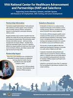 VHA and Salesforce Partnership Fact Sheet