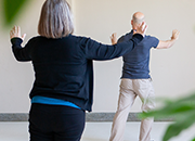 Image of person practicing Tai Chi
