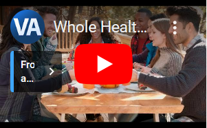 Thumbnail image of a Youtube video titled Whole Health: Friends, Family & Co-Workers