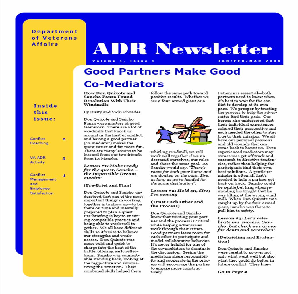 ADR Newsletters