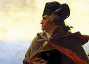 detail of George Washington from a painting