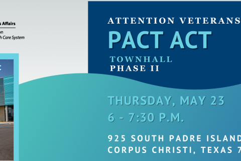 Corpus Christi Town Hall with VA Texas Valley Health Care and PACT Act at VA West Point