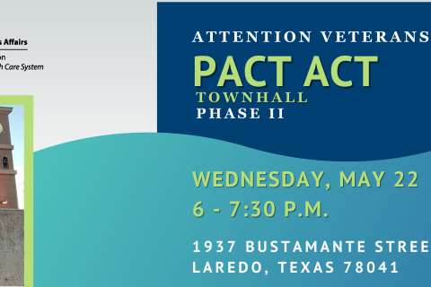 Town Hall Meeting at University of Texas at Laredo on PACT Act by VA Texas Valley Health Care