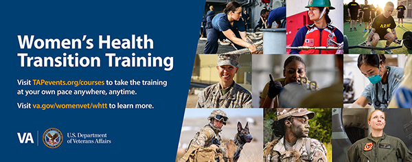 Women's Health Transition Training web banner