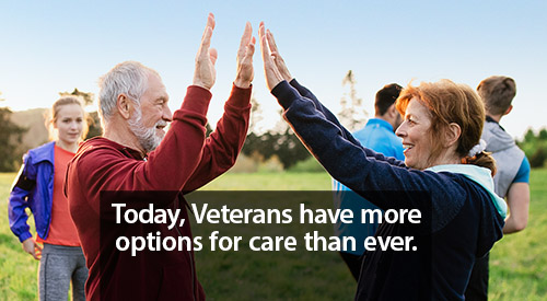 Veterans have more options with community care.
