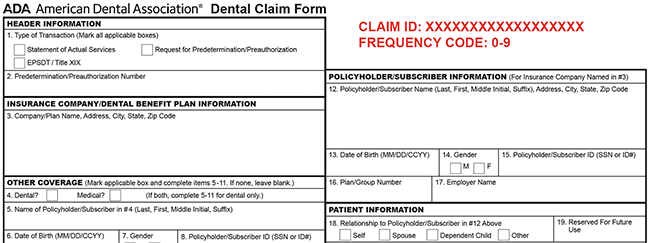 Example of ADA Form J430
