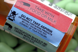 medication warning labels