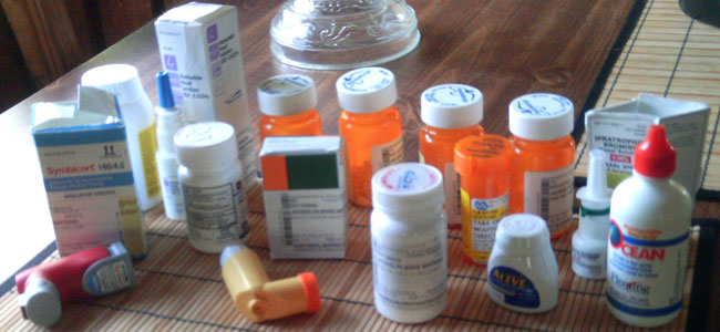 I take all my medications with me to work, in case I get stuck somewhere. I don’t want to take the chance of being without them; especially the ones that help with my breathing. I don’t want to have to worry about trying to get them again. It’s just too long to come to the VA and wait at the pharmacy for them if you have a job. - Jacquelyn B.