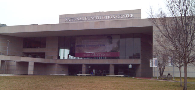Every once in a while, I kind of question why I joined the military and what did I actually fight for? And I look at that [Constitution Center] and it feels like this is something that I fought for, to protect [our] national heritage.