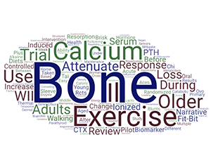 Dr. Wherry's publication titles indicate her primary work is exercise and bone strengthening