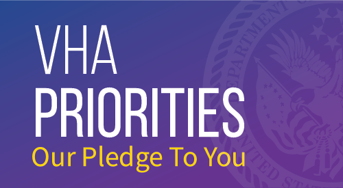 VHA Priorities, Our Pledge To You
