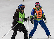 Army Veteran Deanna Callender joins nearly 400 Veterans at the 2018 National Disabled Veterans Winter Sports Clinic in Snowmass Village, Colorado.