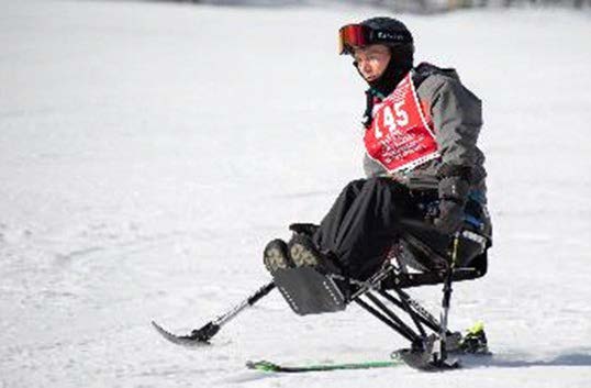 Adaptive Sports Veteran Skiing