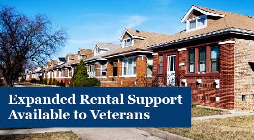 Expanded Rental Support Available to Veterans