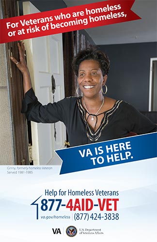 VA is Here to Help Poster