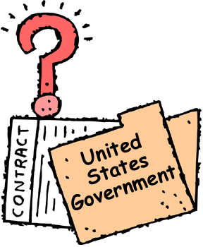 Folder with contract and a question mark