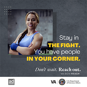 Stay in the fight. You have people in your corner.