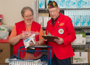 VA Volunteers, Edna and Rock Eagle