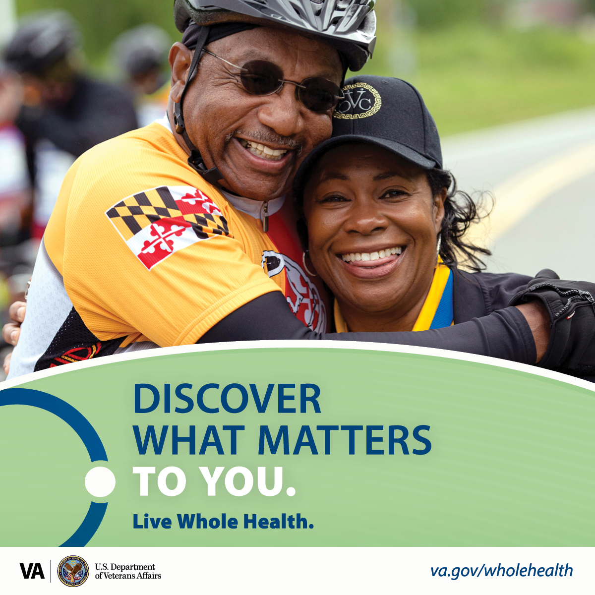 Live Whole Health Biking Instagram Graphic