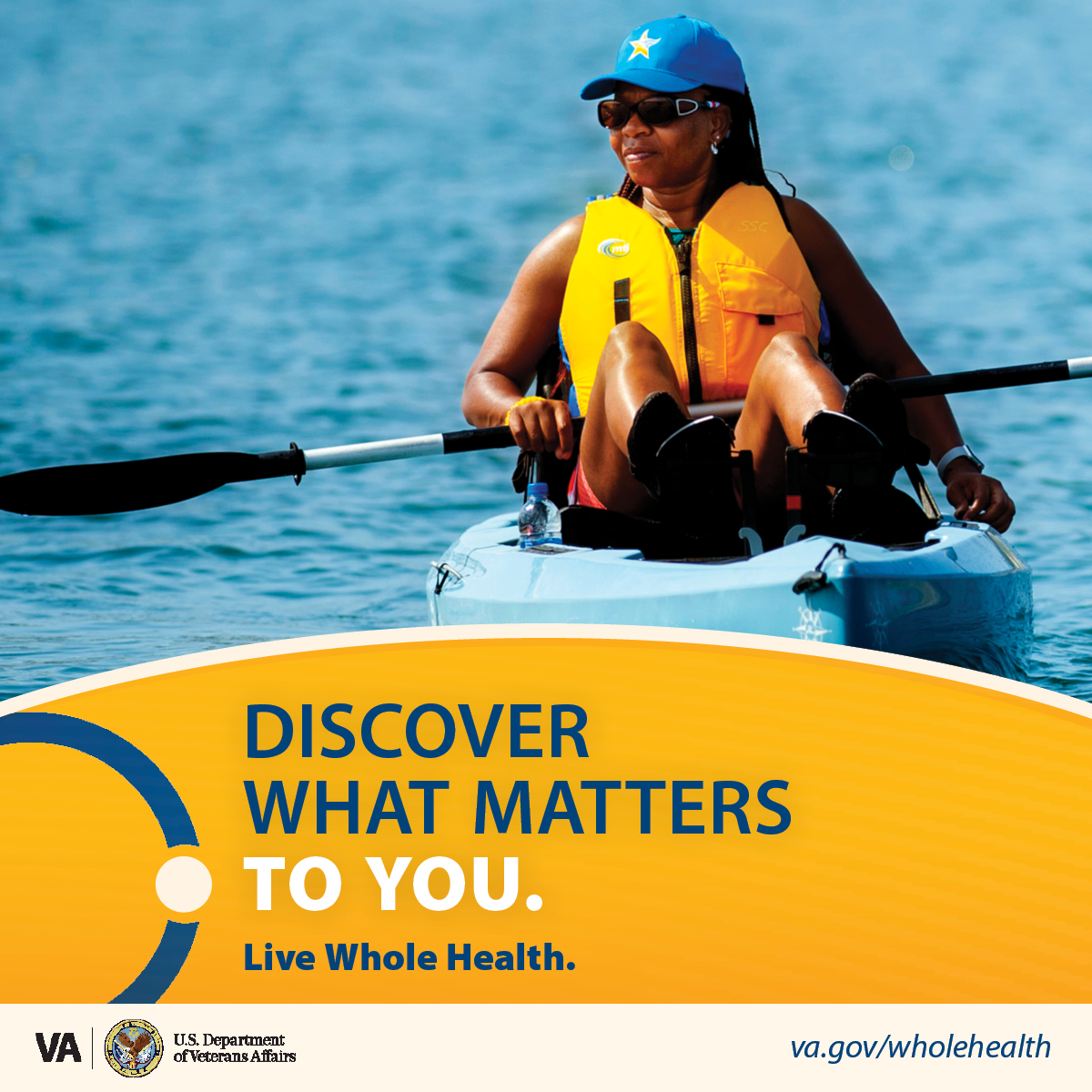 Live Whole Health Kayaking Instagram Graphic
