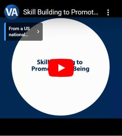 Thumbnail image of an external Youtube video titled Skill Building to Promote Well-Being