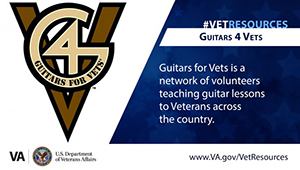 #VetResources Guitars for Vets Logo