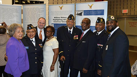 October 2016 Remembering Deceased African American Veterans of WNY exhibit