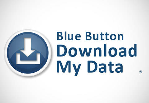 Blue Button. Download My Data.
