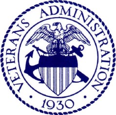 View of the seal of the Veterans Administration dated 1930