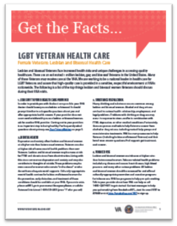 Lesbian and Bisexual Women Health Care Fact Sheet