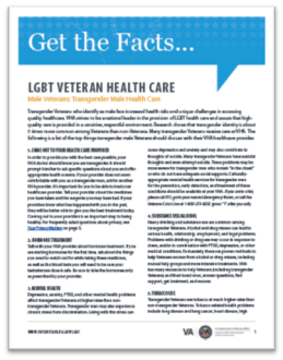 Transgender Men Health Care Fact Sheet