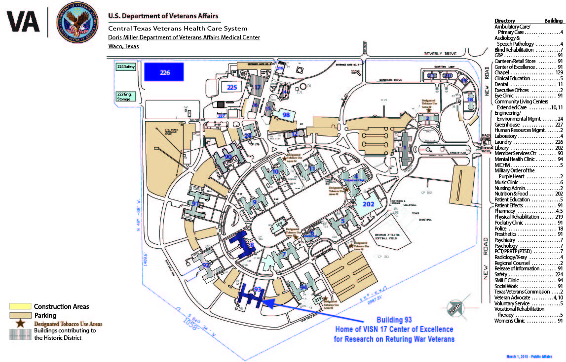 VA Medical Center Locations Map