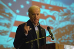 Vice President Joe Biden speaking at the closing ceremony for the 2011 National Disabled Veterans Winter Sports Clinic.