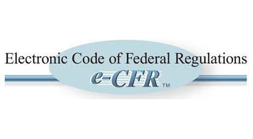 eCFR Logo