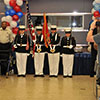 The E-STEM Academy Marine JROTC Honor Guard