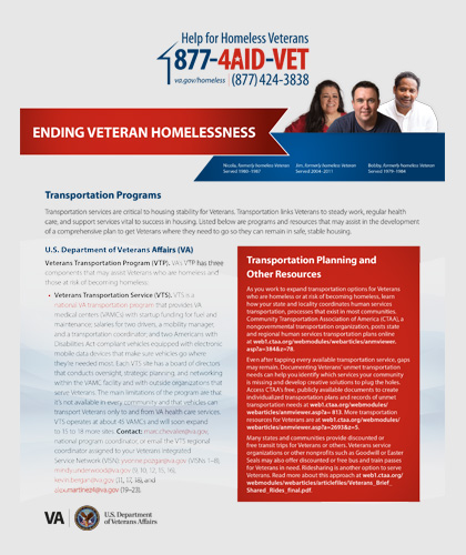 VA Factsheet